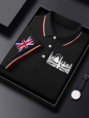 Men's Vintage England Flag Casual Shirt vetvanguards