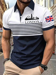 Men's Vintage England Flag Casual Shirt vetvanguards