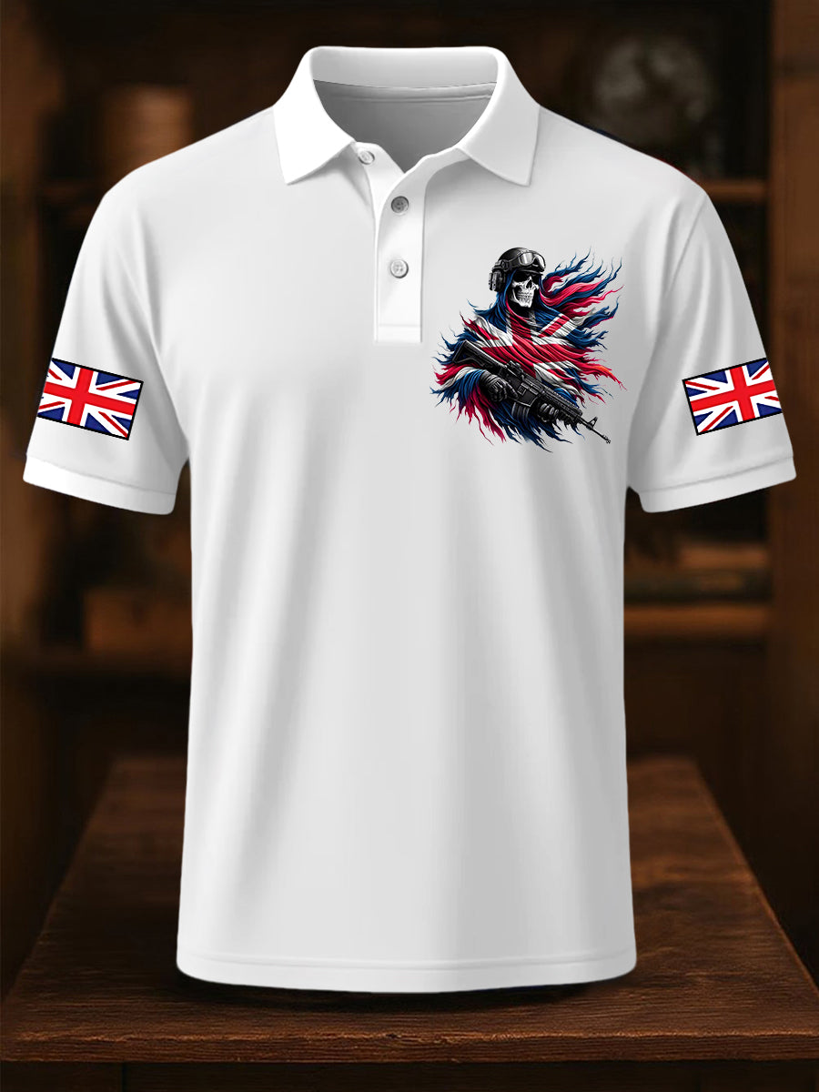 Men's Uk Patriot British Army Soldier Short Sleeve Top vetvanguards