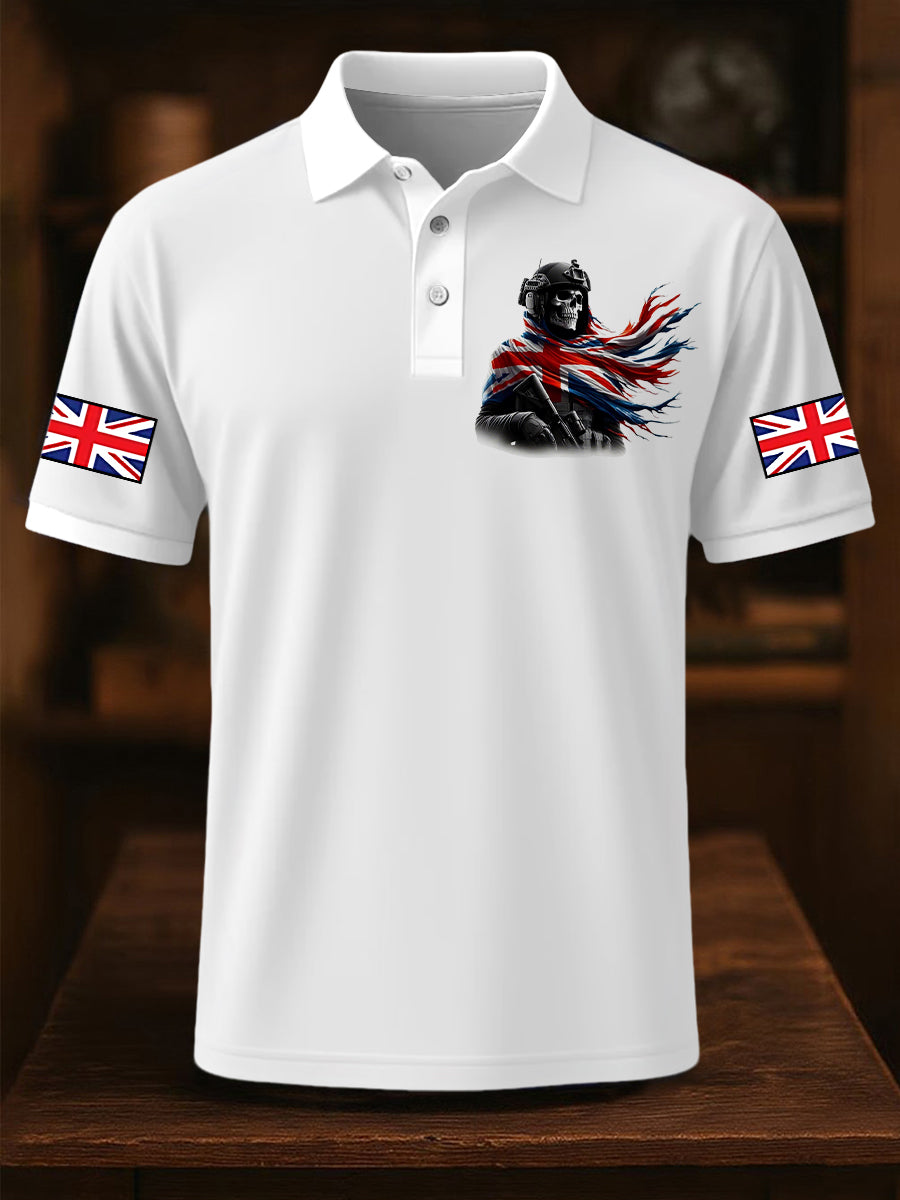Men's Uk Patriot British Army Soldier Short Sleeve Top vetvanguards