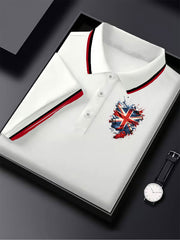 British business men's short sleeve shirt vetvanguards