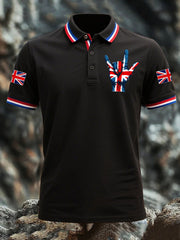 Men's British Flag Short Sleeve Shirt vetvanguards