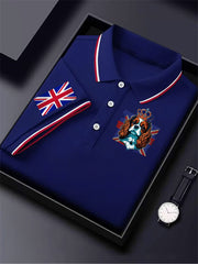 British business men's short sleeve shirt vetvanguards