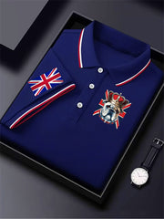 British business men's short sleeve shirt vetvanguards
