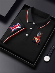 British business men's short sleeve shirt vetvanguards