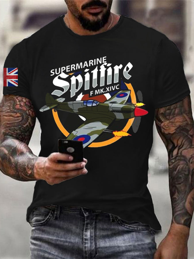 Men's Supermarine Spitfire T-shirt vetvanguards