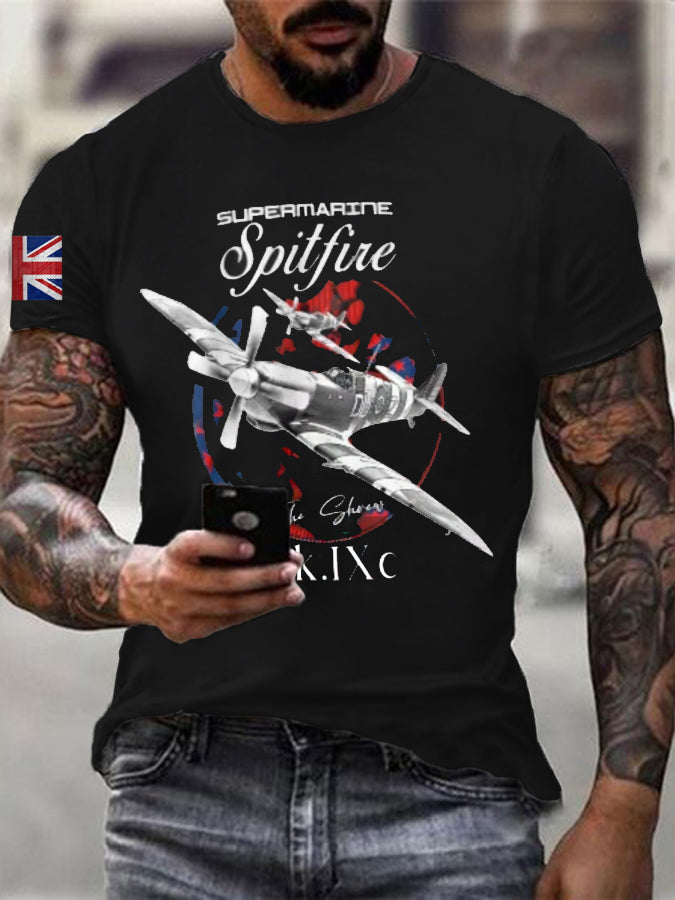 Men's Supermarine Spitfire T-shirt vetvanguards