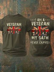 Men's British Veteran Printed T-shirt vetvanguards