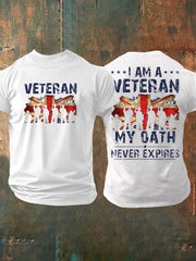Men's British Veteran Printed T-shirt vetvanguards