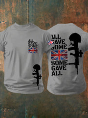 Men's British Veteran Short-Sleeved Printed T-shirt vetvanguards