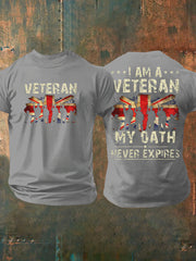 Men's British Veteran Printed T-shirt vetvanguards
