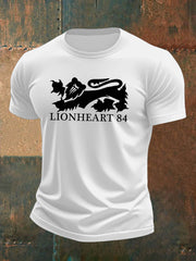 Men's British Veteran Imitation Cotton Short-Sleeved Printed T-shirt vetvanguards