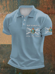 Men's British Veteran Printed Casual Tops vetvanguards