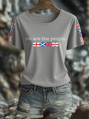 Women's UK Flag Pride Printed T-Shirt vetvanguards