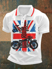 Men's Vintage British Legend Motorcycle Classic Biker Shirt vetvanguards
