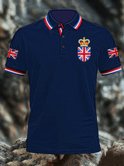 Men's Union Jack Short Sleeve Shirt vetvanguards
