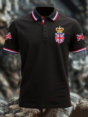 Men's Union Jack Short Sleeve Shirt vetvanguards