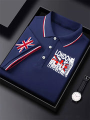 Men's Vintage England Flag Casual Shirt vetvanguards