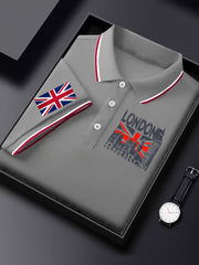 Men's Vintage England Flag Casual Shirt vetvanguards