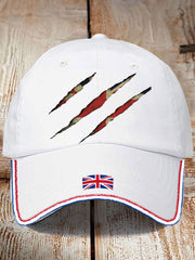 Unisex UK Flag Printed Hat vetvanguards