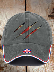 Unisex UK Flag Printed Hat vetvanguards