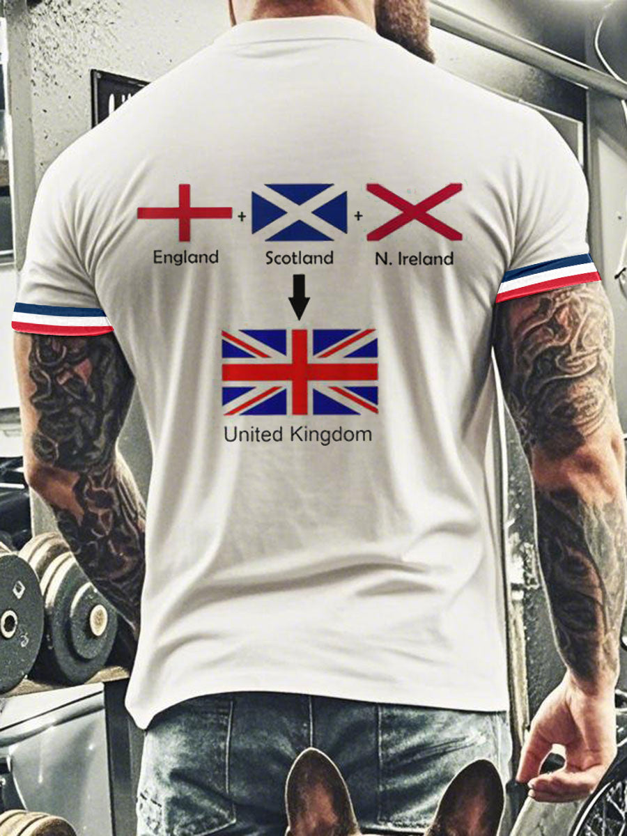 Men's United Kingdom Short Sleeves T-shirt vetvanguards