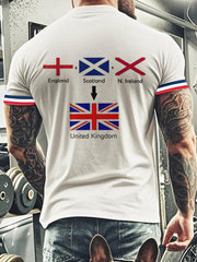 Men's United Kingdom Short Sleeves T-shirt vetvanguards