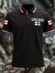 Men's England Short Sleeve Shirt vetvanguards