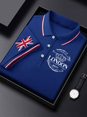 Men's Vintage England Flag Casual Shirt vetvanguards