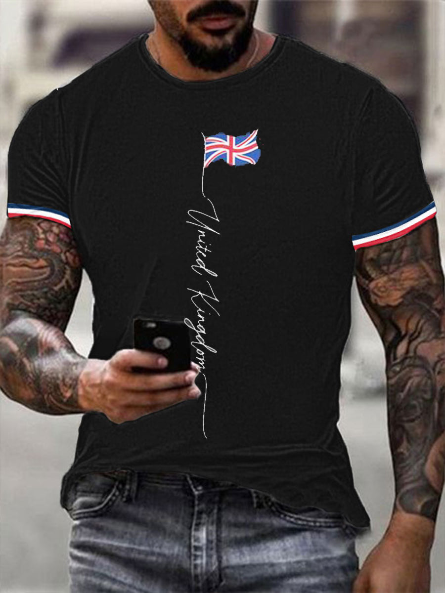 Men's United Kingdom Short Sleeves T-shirt vetvanguards