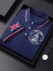 Men's Vintage England Flag Casual Shirt vetvanguards