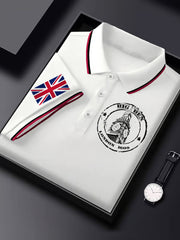 Men's Vintage England Flag Casual Shirt vetvanguards