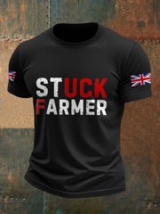 Men's UK Flag Printed T-shirt vetvanguards