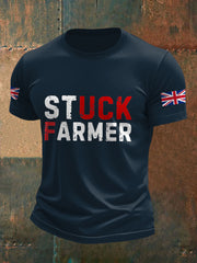 Men's UK Flag Printed T-shirt vetvanguards
