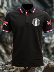 Men's Vintage England Flag Casual Shirt vetvanguards