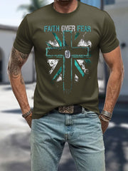 Men's PTSD Awareness Veteran Printed T-shirt vetvanguards