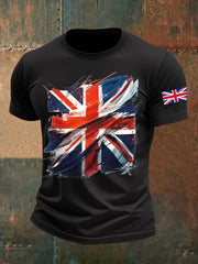 Men's UK Flag Printed T-shirt vetvanguards