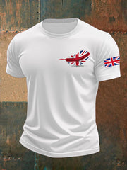 Men's UK Flag Printed T-shirt vetvanguards