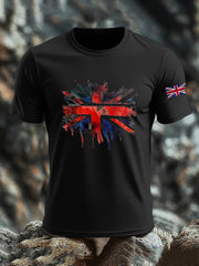Men's British Short Sleeves Printed T-shirt vetvanguards