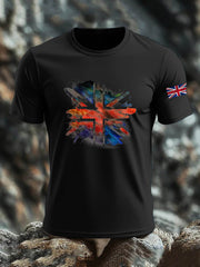 Men's British Short Sleeves Printed T-shirt vetvanguards