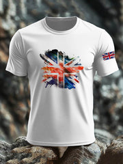 Men's British Short Sleeves Printed T-shirt vetvanguards