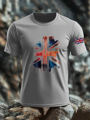 Men's British Short-Sleeved Printed T-shirt vetvanguards