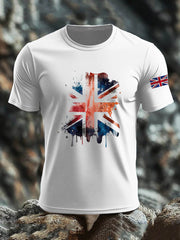 Men's British Short-Sleeved Printed T-shirt vetvanguards