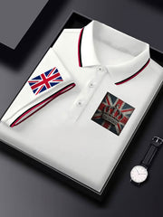 Men's Vintage England Flag Casual Shirt vetvanguards