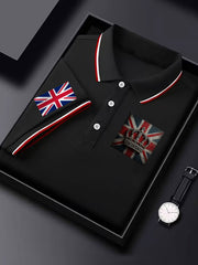 Men's Vintage England Flag Casual Shirt vetvanguards