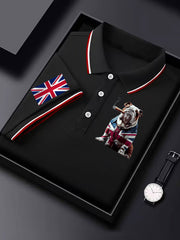 Men's Vintage England Flag Casual Shirt vetvanguards