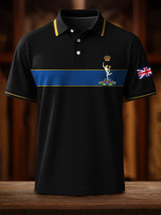 Men's Royal Corps Of Signals UK Falg Print Casual Top vetvanguards