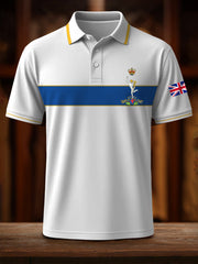 Men's Royal Corps Of Signals UK Falg Print Casual Top vetvanguards