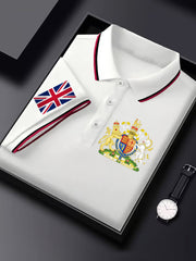 Men's United Kingdom Print Short Sleeve Shirt vetvanguards