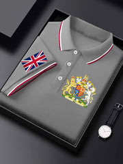 Men's United Kingdom Print Short Sleeve Shirt vetvanguards